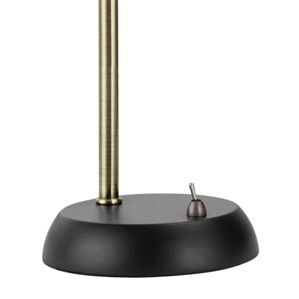 LAMPADA DA TAVOLO NERO OPACO GABRIELLE