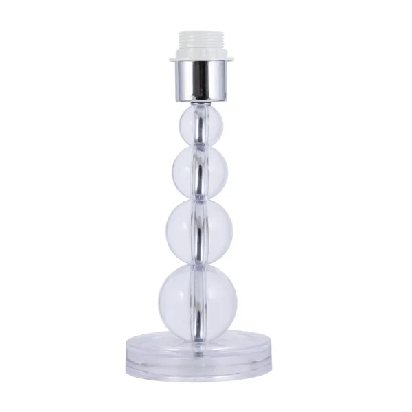 LÁMPARA DE MESA SIN PANTALLA CROMO VERONA