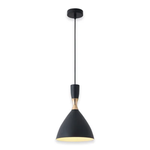 LAMPADA DA SOFFITTO NERO/ORO BRICE