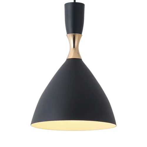 LAMPADA DA SOFFITTO NERO/ORO BRICE