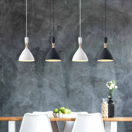 LAMPADA DA SOFFITTO BIANCO/DORATO BRICE