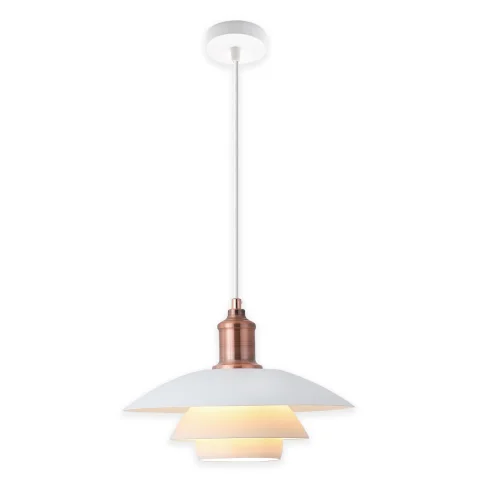 LÁMPARA DE TECHO BLANCO/ORO ROSA AIKA LÁMPARA DE TECHO BLANCO/ORO ROSA AIKA