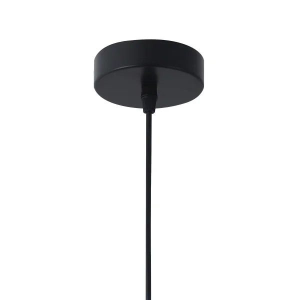 LÁMPARA DE TECHO NEGRO/ORO ROSA LOIS