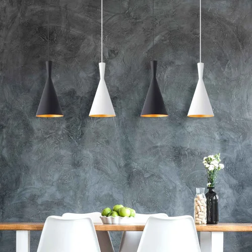 LÁMPARA DE TECHO ACERO NEGRA Ø 18,5 CM ODELL