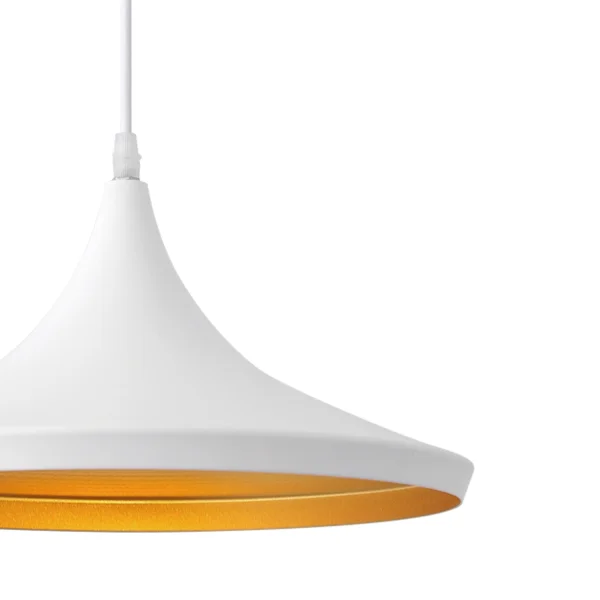 LÁMPARA DE TECHO ACERO BLANCA Ø 36 CM ODELL