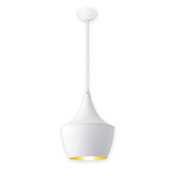 LÁMPARA DE TECHO ACERO BLANCO Ø 24 CM IRUNE