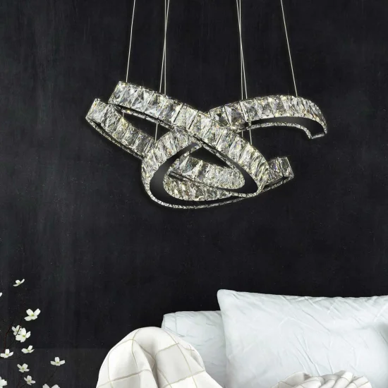 LAMPADA A SOFFITTO CRISTALLO JULIETTE LED 40W 4000K