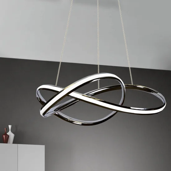 LED SOFFITTO LAMPADA VALLE 64W 4000K CROMO