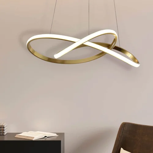 LAMPADA DA SOFFITTO LED 60W 4000K REGOLABILE ORO OLIMPO
