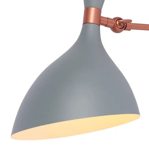 APLIQUE DE PARED GRIS/ORO ROSA ATZIRI