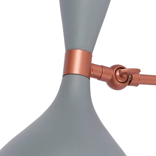 APLIQUE DE PARED GRIS/ORO ROSA ATZIRI