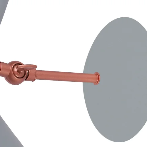 APLIQUE DE PARED GRIS/ORO ROSA ATZIRI