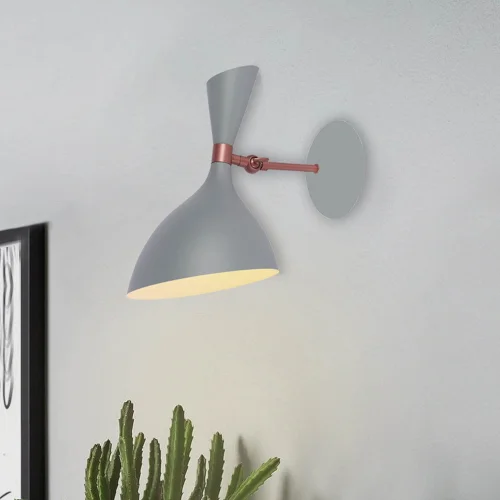 APLIQUE DE PARED GRIS/ORO ROSA ATZIRI