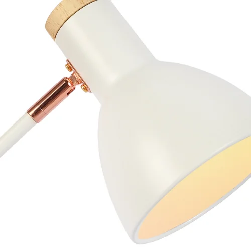 LÁMPARA DE MESA BLANCO/ORO ROSA ARLETH