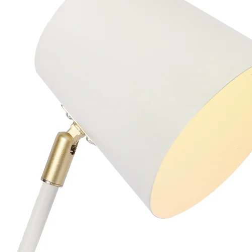 LÁMPARA DE MESA BLANCO/DORADO ANAYA