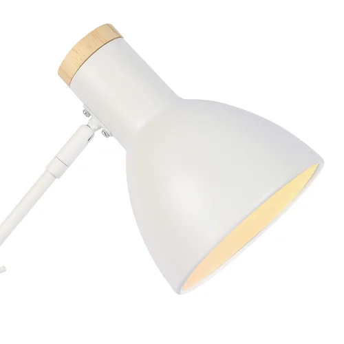 LÁMPARA DE MESA MADERA/BLANCO ANNELISE