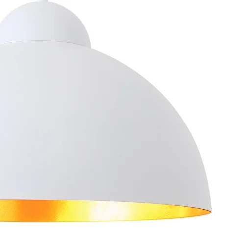 LÁMPARA DE TECHO Ø 40 CM BLANCO/DORADO MONTSERRAT LÁMPARA DE TECHO Ø 40 CM BLANCO/DORADO MONTSERRAT