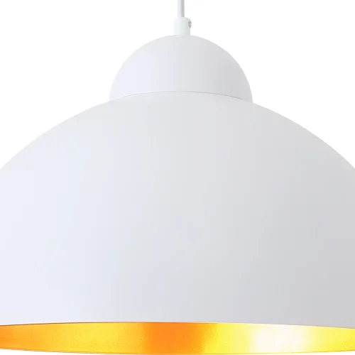 LÁMPARA DE TECHO Ø 40 CM BLANCO/DORADO MONTSERRAT
