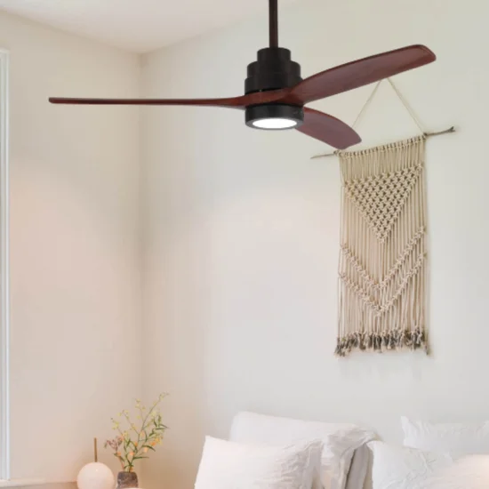 VENTILATORE A SOFFITTO LED KALEO 15W 4000K CAFFÈ