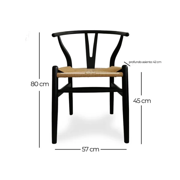 SILLA GUNTHER BLANCA