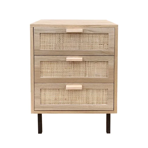 MESITA 3 CAJONES LEIF