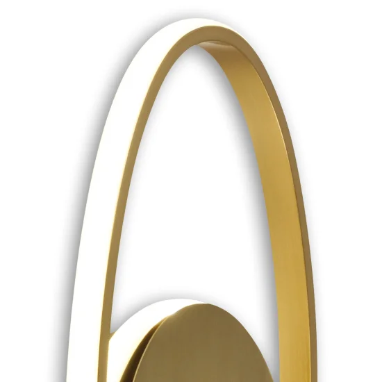 LAMPADA DA PARETE LED ALETHIA 28W 4000K ORO 2