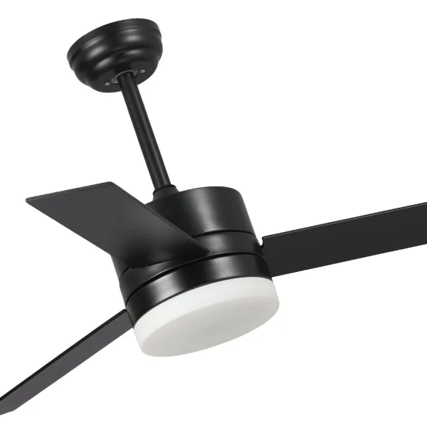 VENTILATORE DA SOFFITTO LED LORENZO 16W NERO