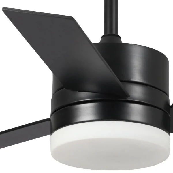 VENTILATORE DA SOFFITTO LED LORENZO 16W NERO