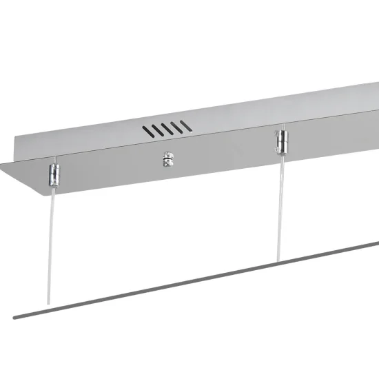 BASE RETTANGOLARE 4 LUCI CROMO 2