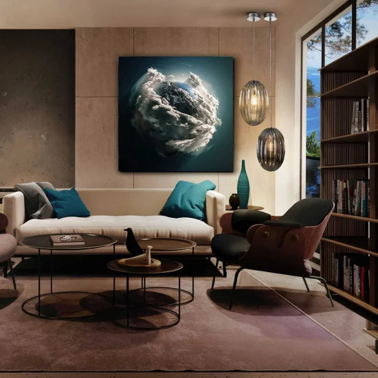 FOTOGRAFIA STAMPATA 100X100 MADRE TERRA 2