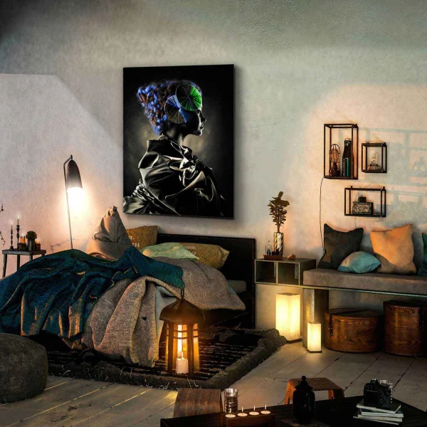 FOTOGRAFIA STAMPATA 100X135 GEISHA