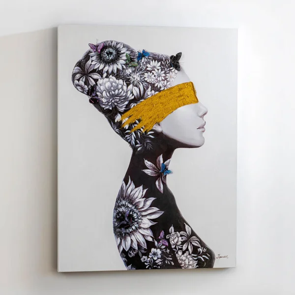 QUADRO PITTURA ACRILICA 90X120 PROFILO I