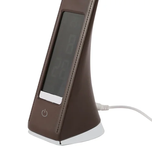 FLEXO LED 5W RELOJ REGULABLE MARRÓN