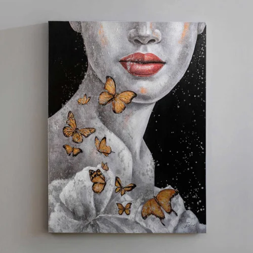 QUADRO PITTURA ACRILICA 90X120 IMAGINE