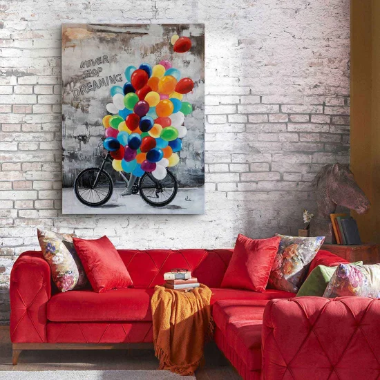 QUADRO PITTURA ACRILICA 90X120 DREAMING 2