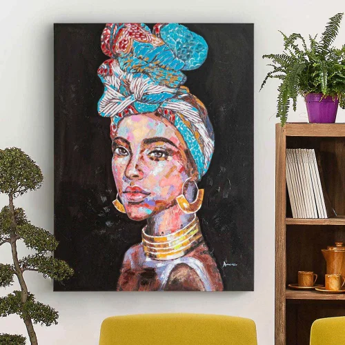 QUADRO PITTURA ACRILICA 90X120 CARIBE