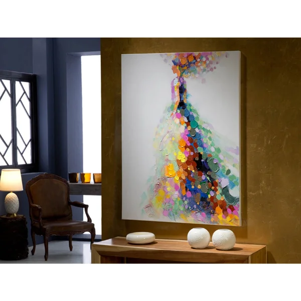 QUADRO PITTURA ACRILICA 90X120 GALA