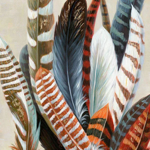 QUADRO PITTURA ACRILICA 90X120 UCELLI