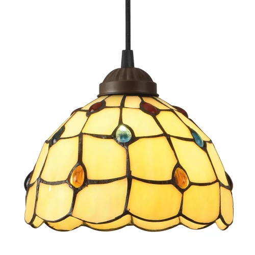 LAMPADA DA SOFFITTO 1 LUCE 20 CM TIFFANY JEWEL