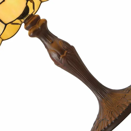 LAMPADA DA TAVOLO 2 LUCI 40 CM TIFFANY JEWEL