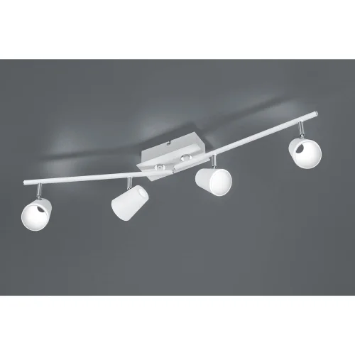 RIFLETTORI 4 LUCI CLEON BIANCHE 6W 3000K