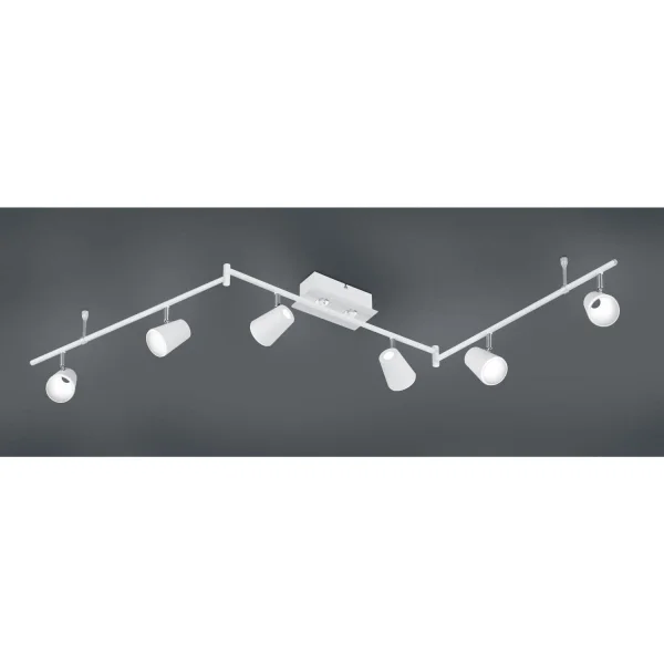 RIFLETTORI 6 LUCI CLEON BIANCHE 6W 3000K