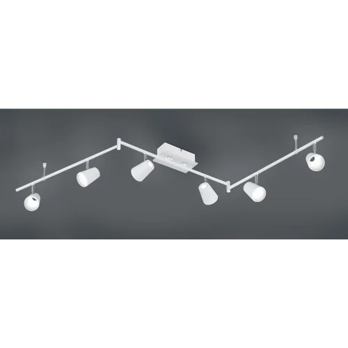 RIFLETTORI 6 LUCI CLEON BIANCHE 6W 3000K