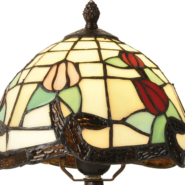 LAMPADA DA TAVOLO 1 LUCE 20 CM TIFFANY KATY