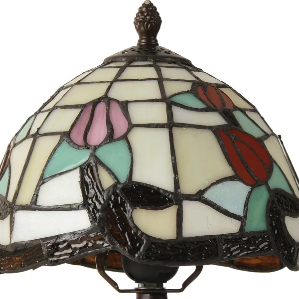 LAMPADA DA TAVOLO 1 LUCE 20 CM TIFFANY KATY