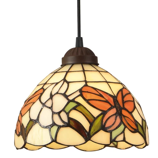 LAMPADA A SOSPENSIONE 1 LUCE 20 CM TIFFANY APONI 2