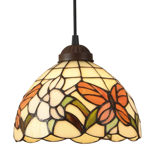 LAMPADA A SOSPENSIONE 1 LUCE 20 CM TIFFANY APONI