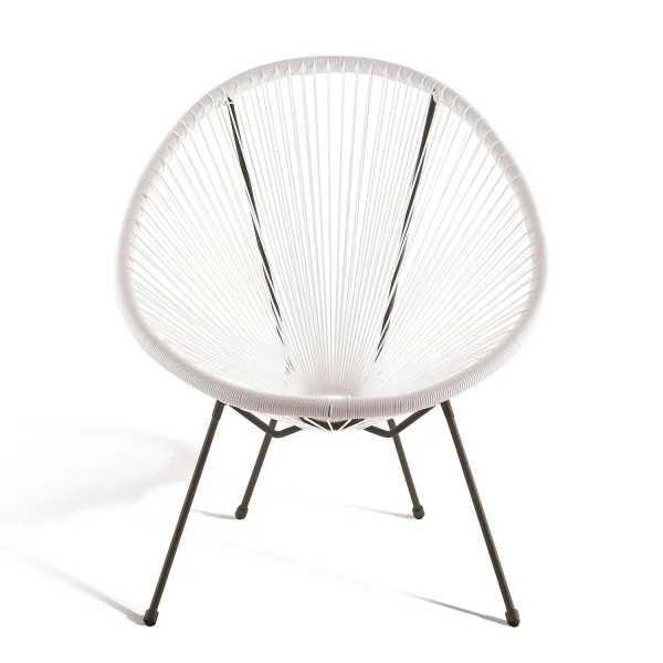 SEDIA BIANCA MIAMI MOLLE