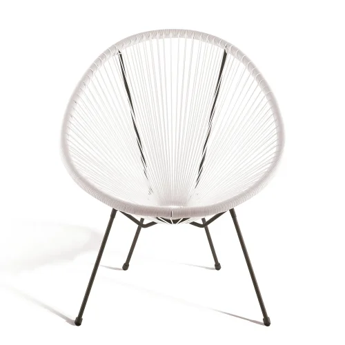 SEDIA BIANCA MIAMI MOLLE