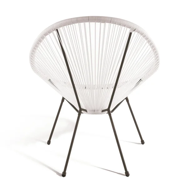 SEDIA BIANCA MIAMI MOLLE